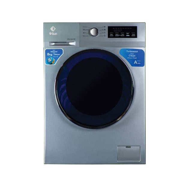 ماشین لباسشویی جی سان مدل 8012 ظرفیت 8 کیلو