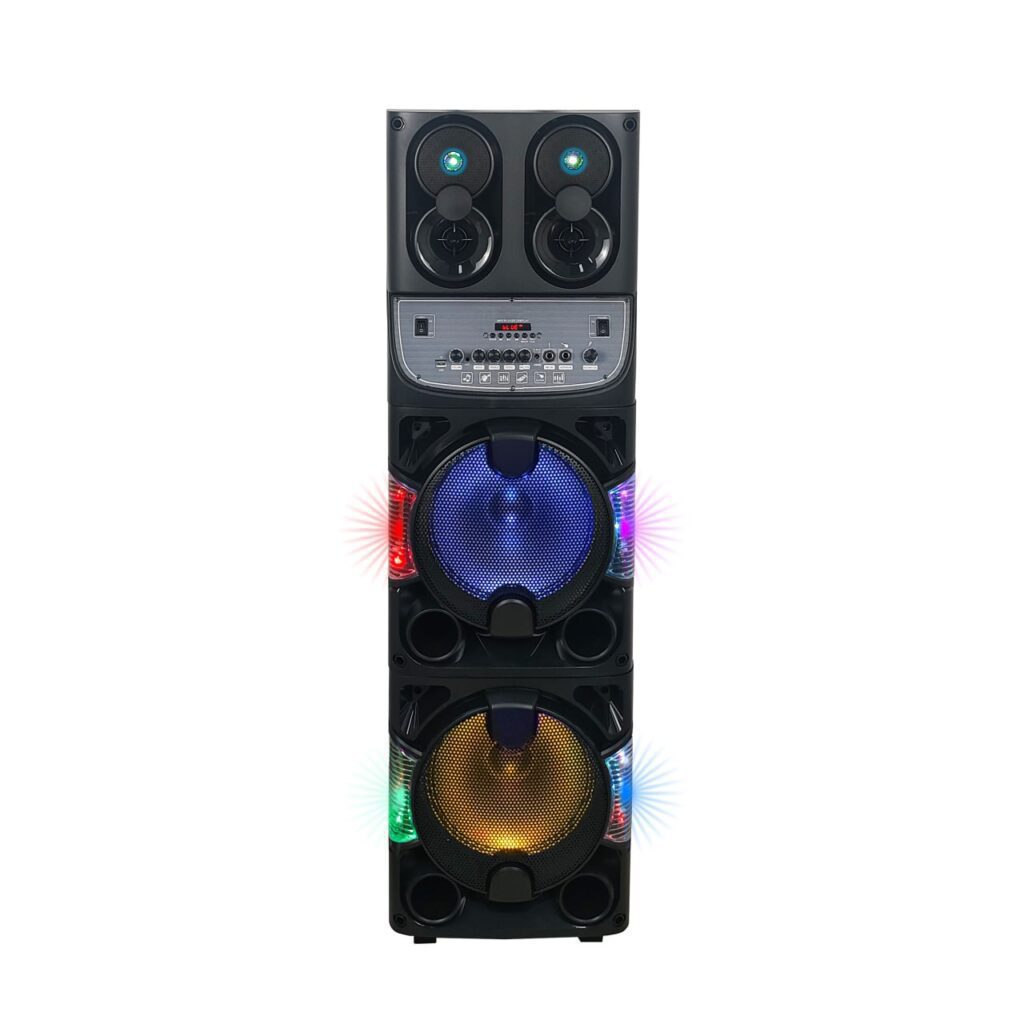 اسپیکر Dj آر تی سی پارتی باکس 50 وات دو ساب 10 اینچ beat box مدل BX۲-1001